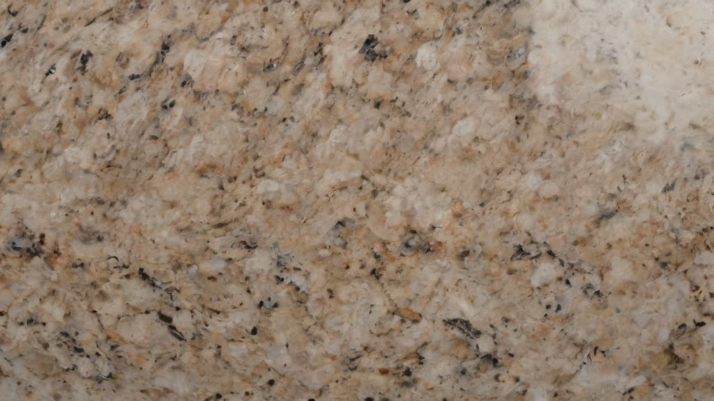 Close up of a granite countertop surface.
